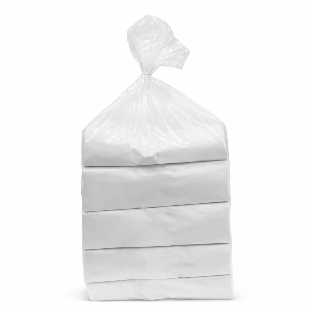 Sacos Plastico Alça Branco
