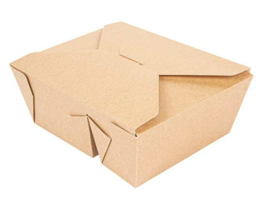 Caixa Americana Cartão Kraft 2 Compartimentos