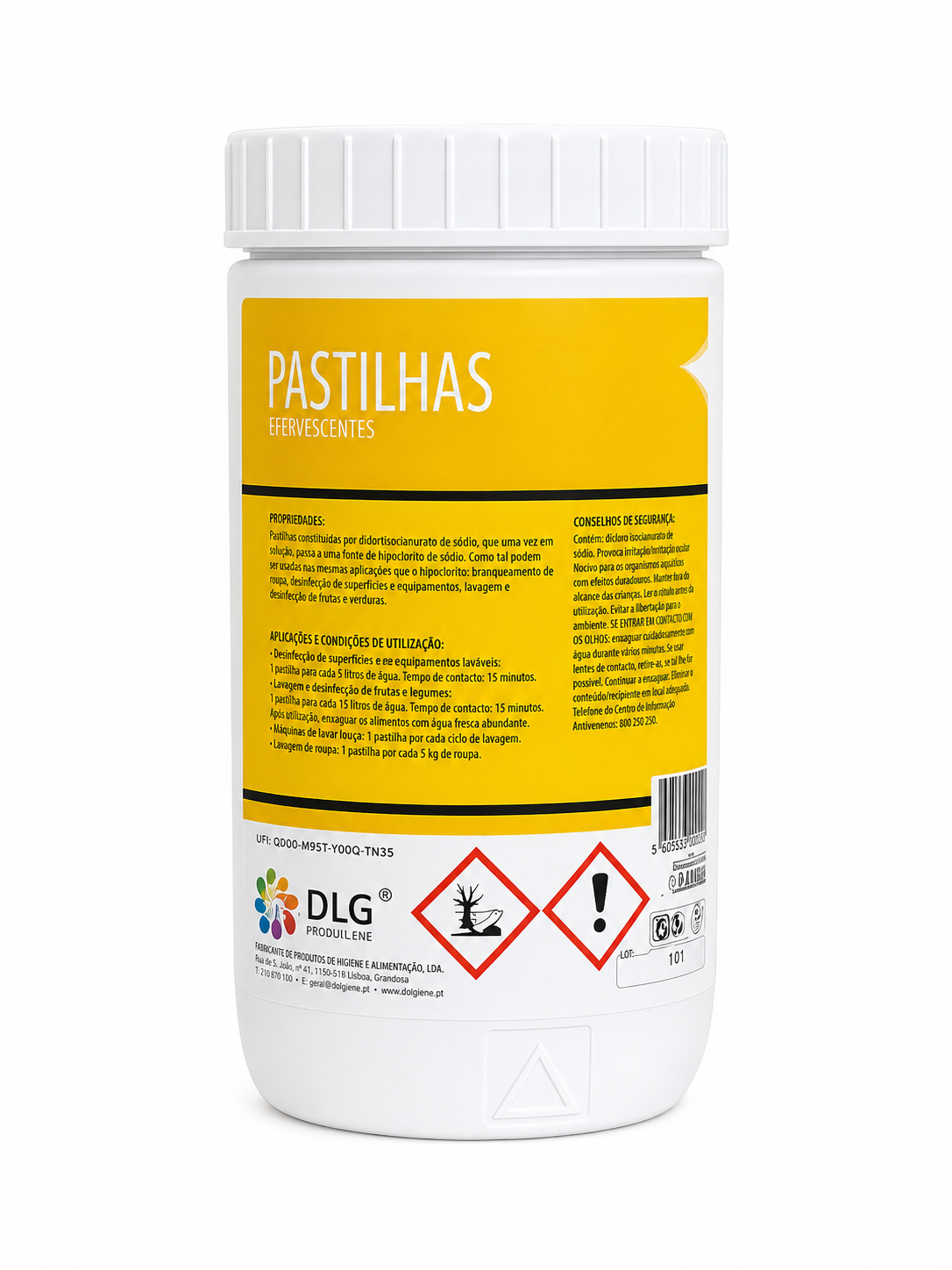 Pastilhas Desinfetantes